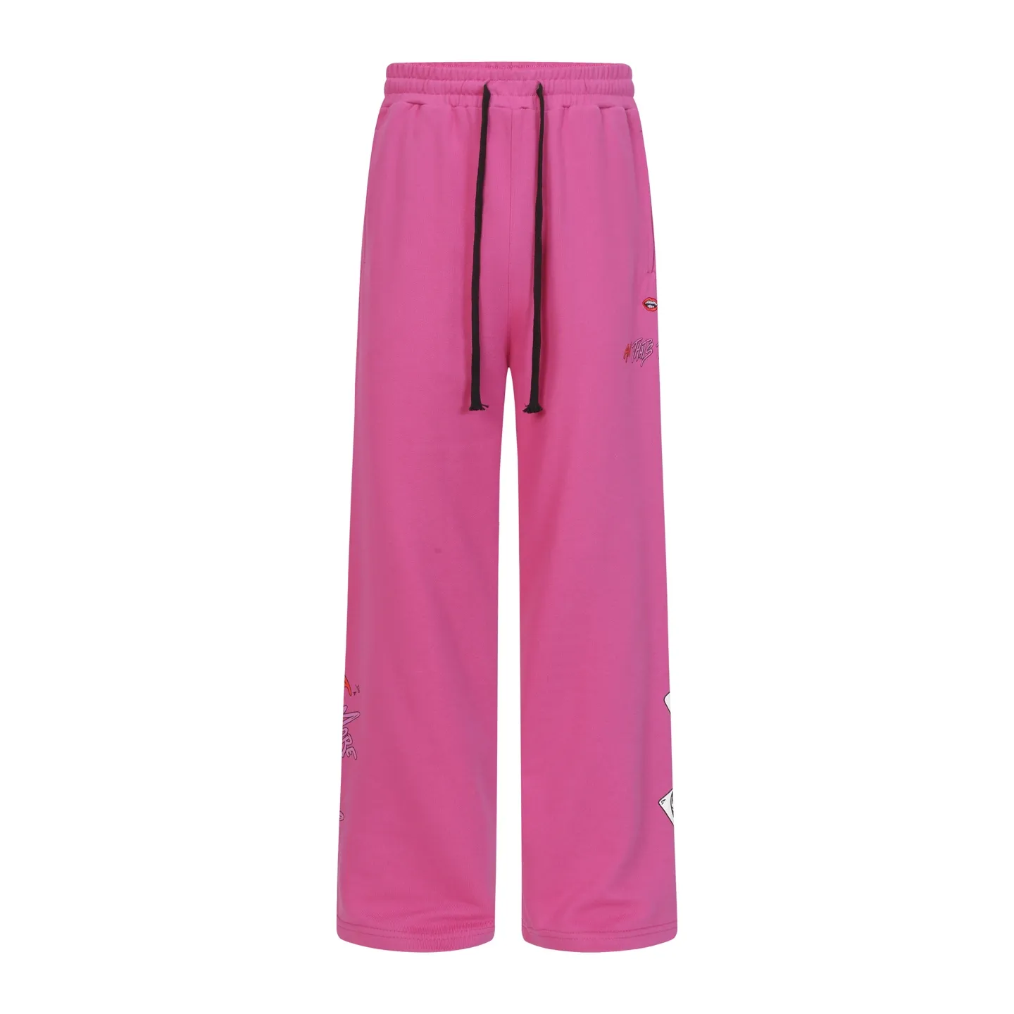 P270 #W5010 cross-border model, please do not place an order if you pursue quality - Chrome Hearts/Chrome Hearts Sanskrit Graffiti✍️Printed trousers, casual pants and sweatpants -High weight, high density and high quality. The wool is soft, delicate and skin-friendly. It feels soft and silky. It has excellent warmth and skin-friendly properties. -Customized weaving and dyeing, no color difference. No matter the fabric or workmanship details, it beats the ordinary version on the market. -Colour: rose red -Size: S M L XL
